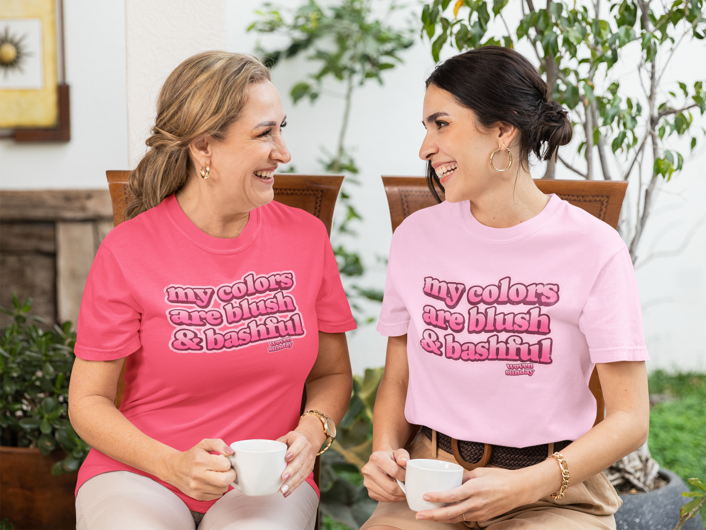 Pink+Pink Sunday Tee