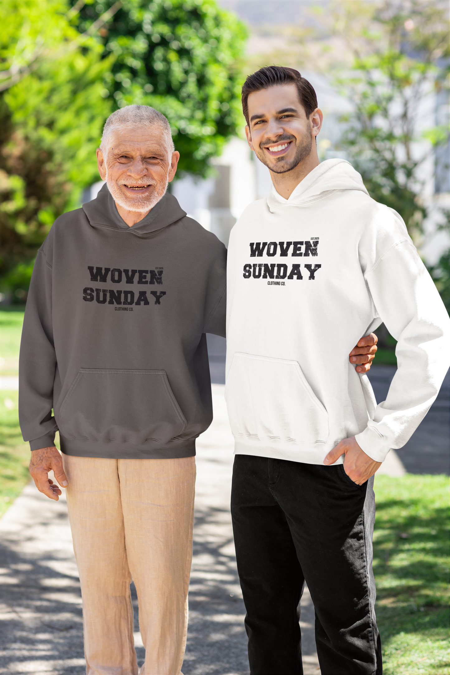 Grandpa Won't Wear Cursive Hearthside Hoodie
