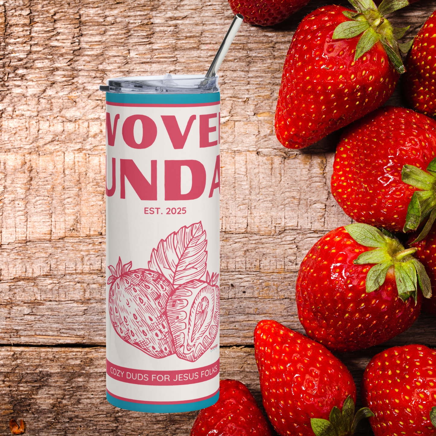 Strawberry Punnet Wanderlust Cuppa