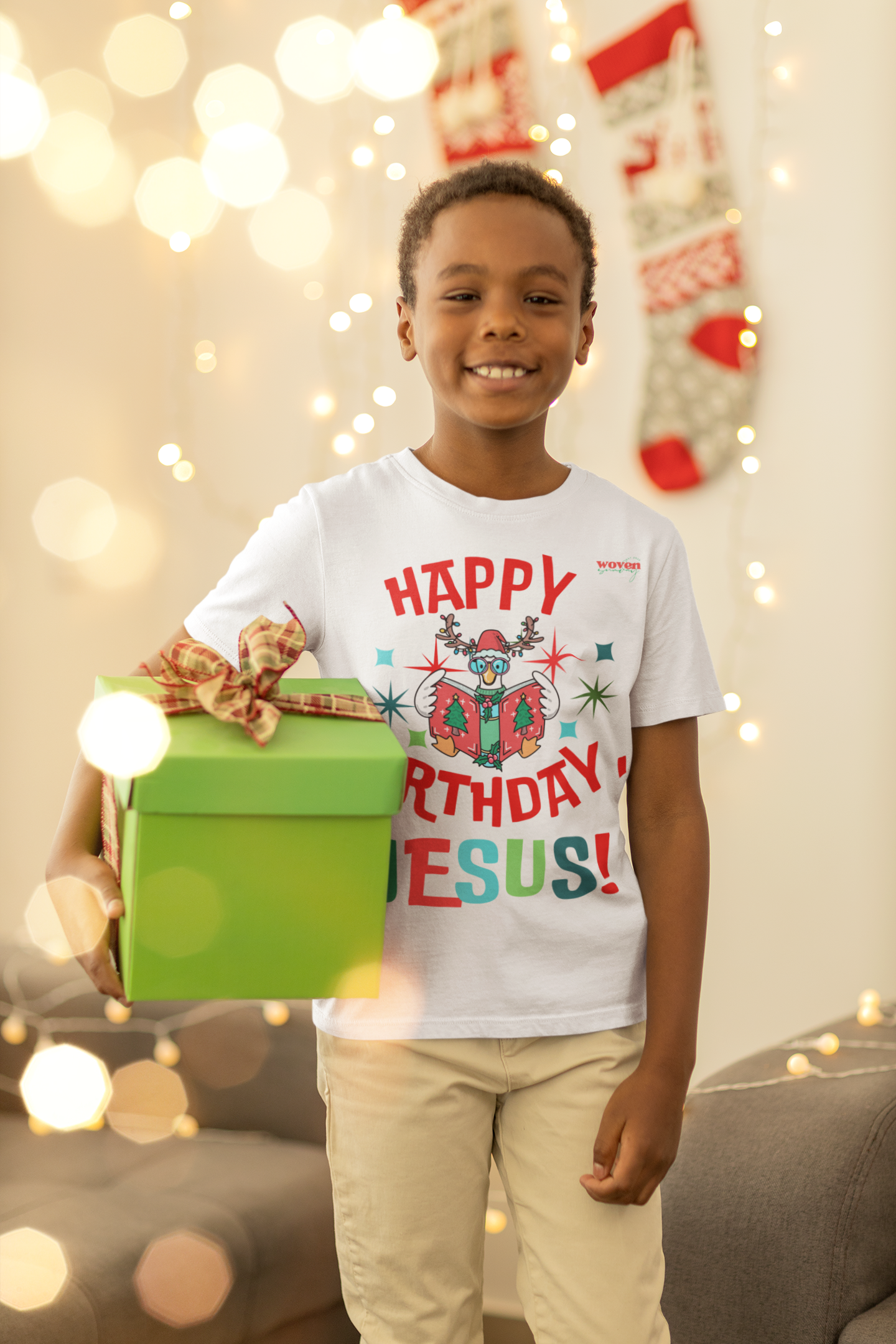 Happy Birthday, Jesus Nugget Dud (YOUTH) Sunday Tee