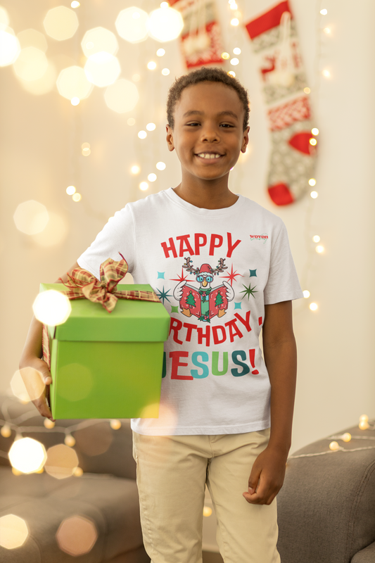 Happy Birthday, Jesus Nugget Dud (YOUTH) Sunday Tee