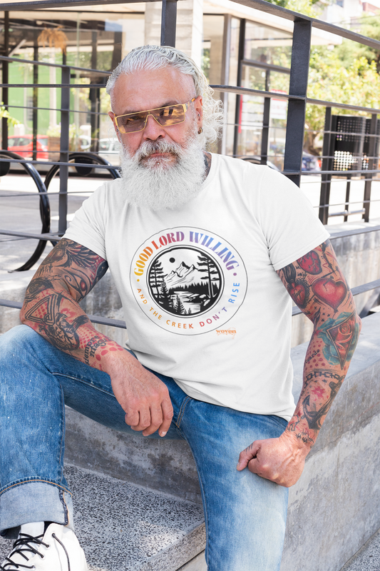 Good Lord Willing and the Creek Don't Rise Sunday Tee