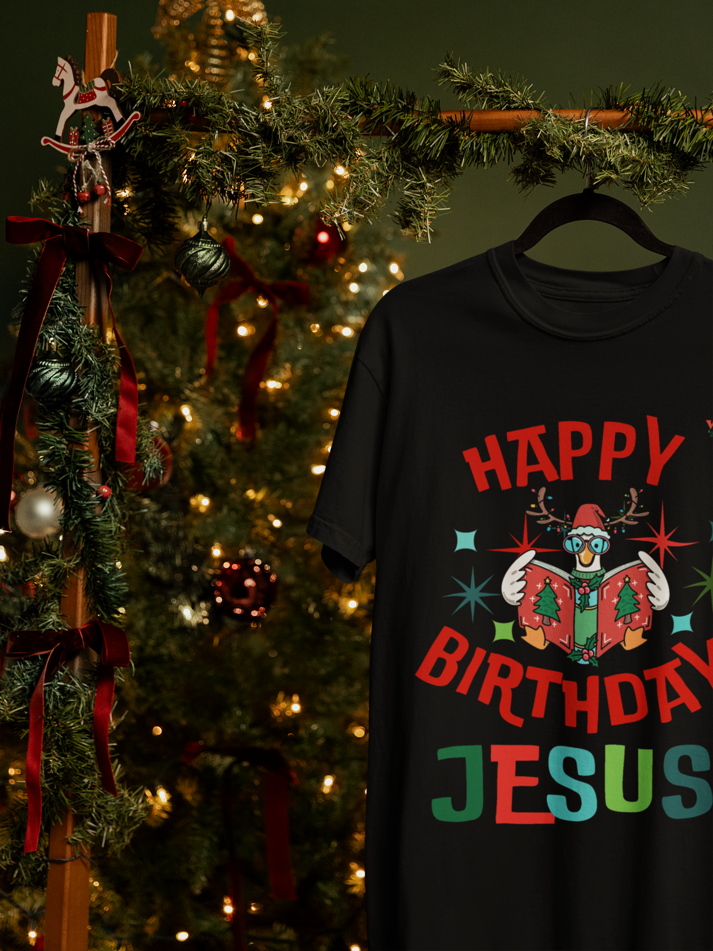 Happy Birthday, Jesus Sunday Tee
